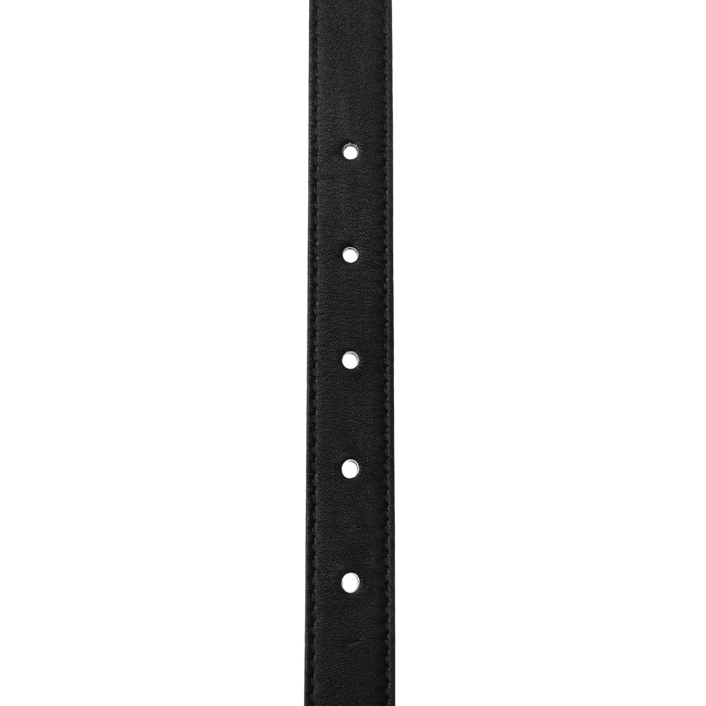 Calfskin Queen Margaret Bee Belt 90 36 Black