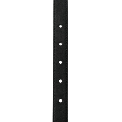 Gucci Calfskin Queen Margaret Bee Belt 90 36 Black 3 of 6