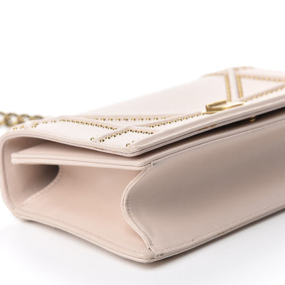 Christian Dior Lambskin Studded Small Diorama Flap Bag Light Pink 6 of 12