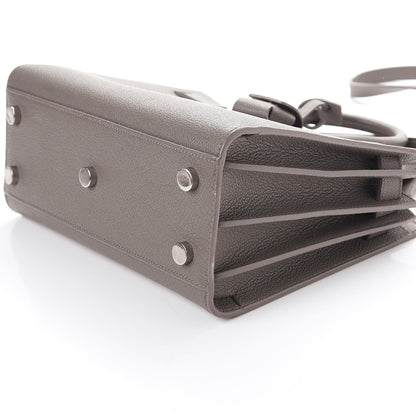 Saint Laurent Grained Calfskin Nano Sac De Jour Fog 15 of 15