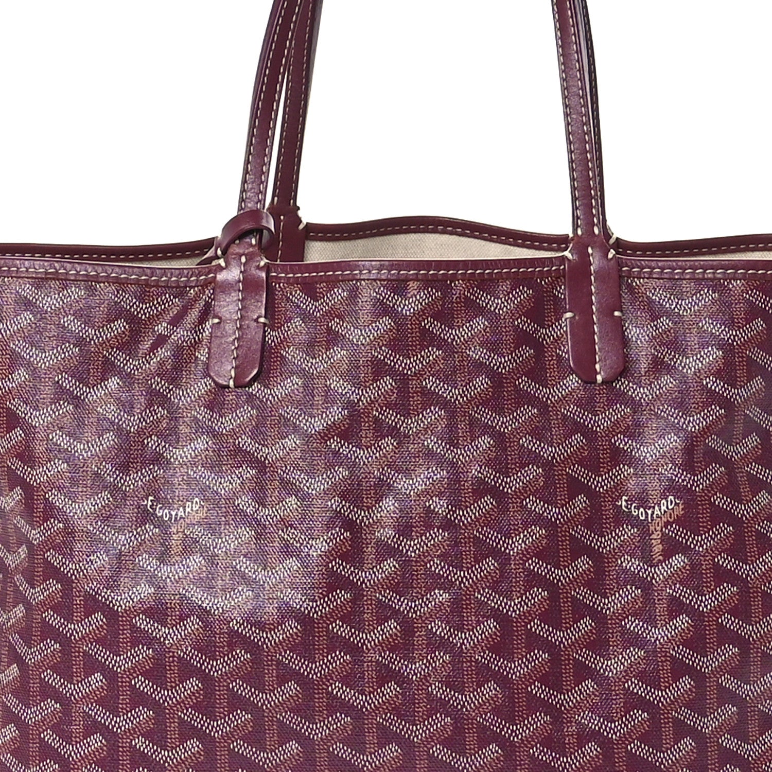 Goyard Goyardine Saint Louis PM Bordeaux 8 of 12