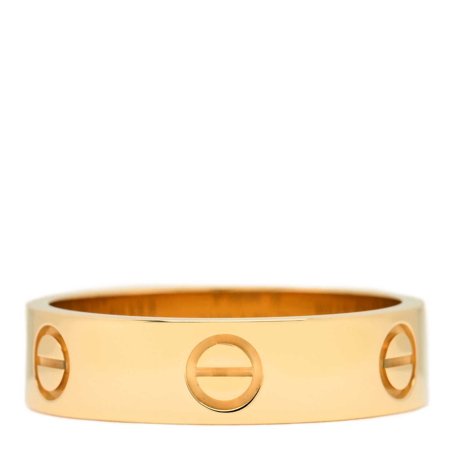 18K Yellow Gold 5.5mm LOVE Ring 59 8.75