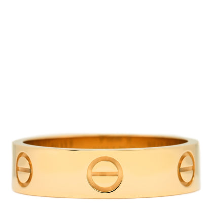 Cartier 18K Yellow Gold 5.5mm LOVE Ring 59 8.75 3 of 5