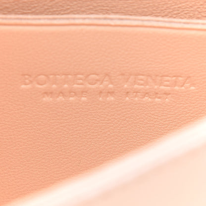 Bottega Veneta Lambskin Maxi Intreccio Candy Cassette Crossbody Bag Melon Washed 6 of 8