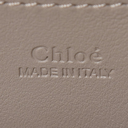Chloe Smooth Calfskin Little Horses Embroidered Signature Belt Bag Pastel Grey 8 of 9