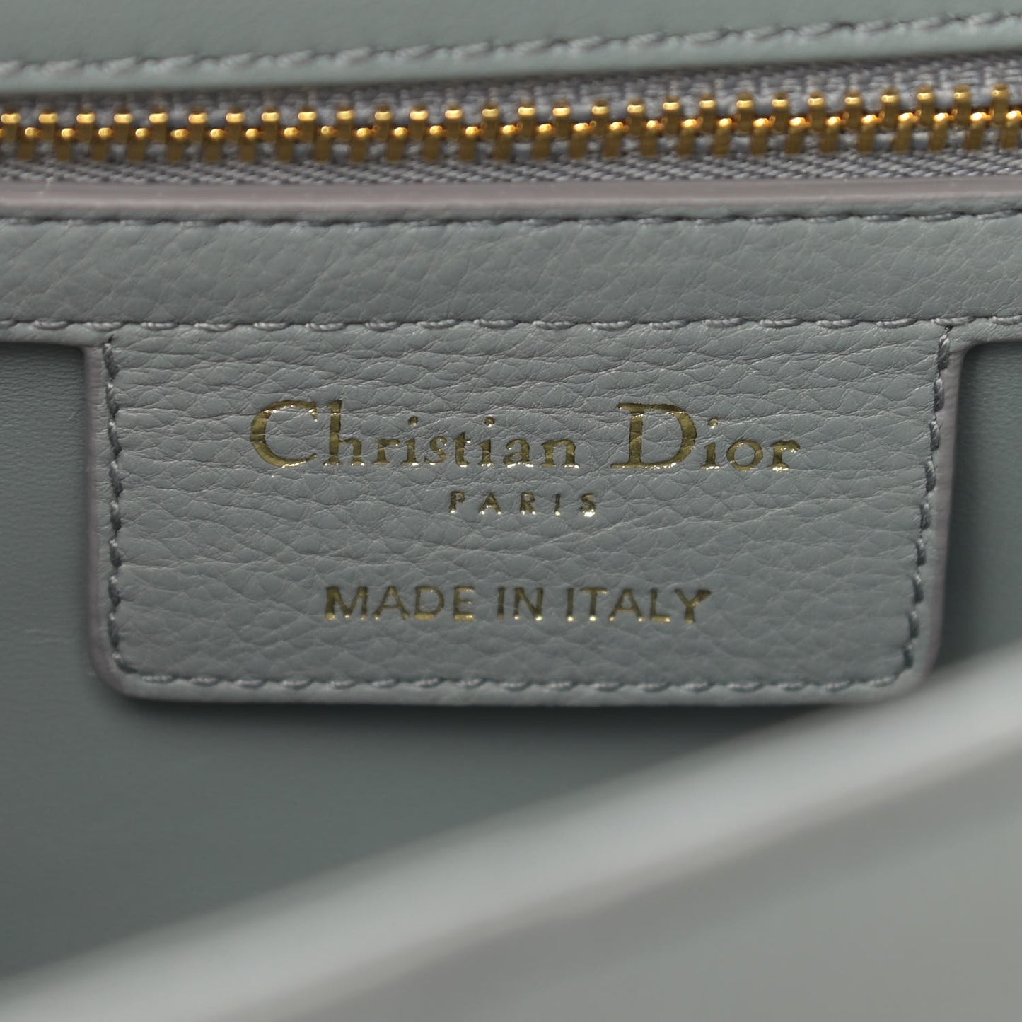 Lambskin Cannage Large Caro Bag Grey