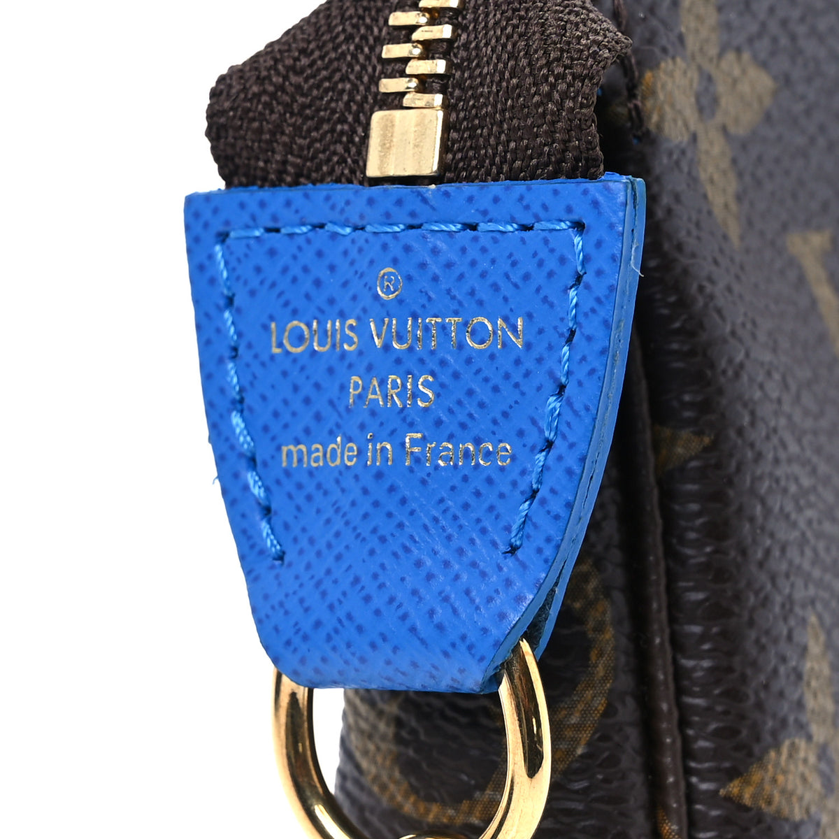 Louis Vuitton Monogram 2019 Christmas Animation Mini Venice Pochette Accessories Blue 7 of 10
