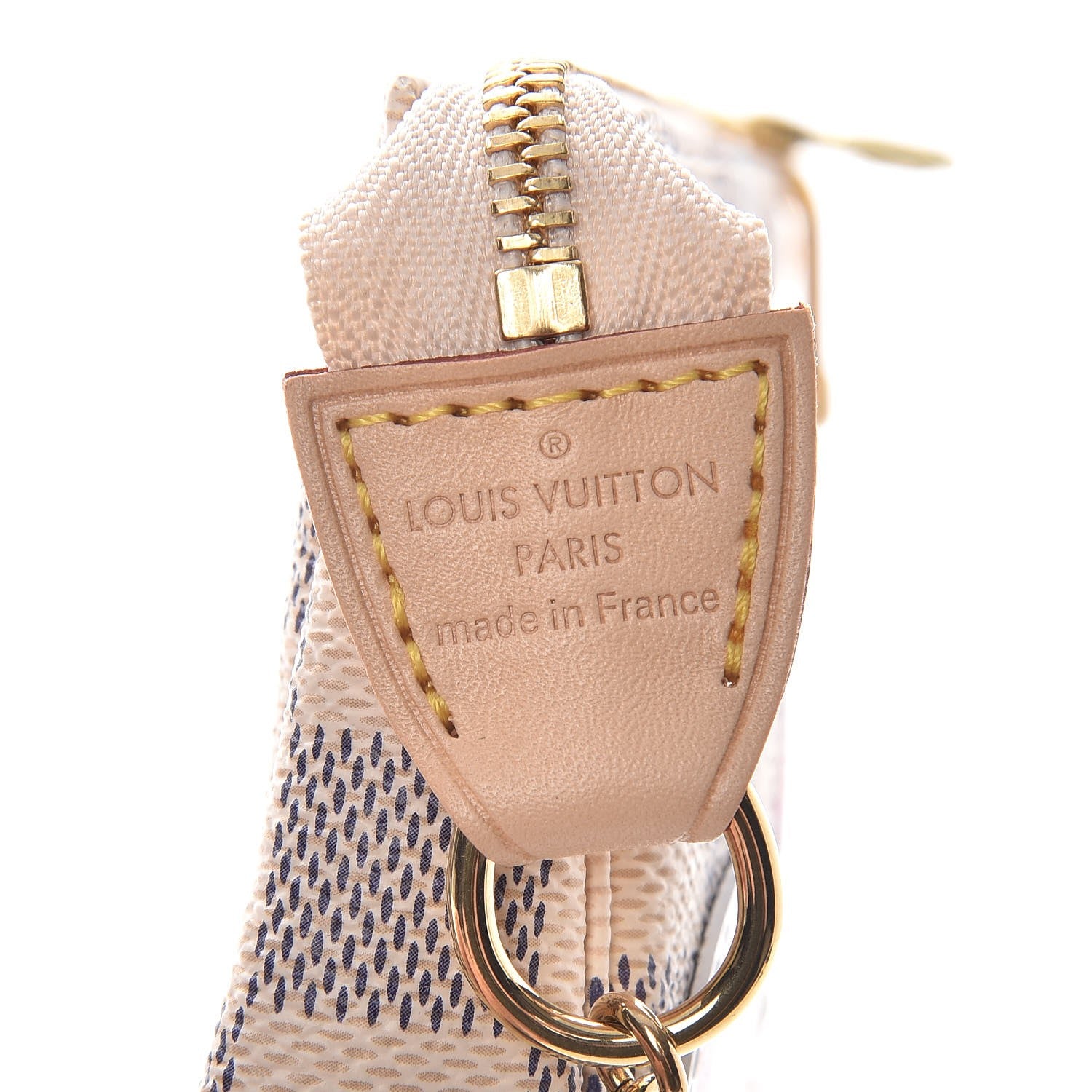 Louis Vuitton Damier Azur Summer Trunks Hawaii Mini Pochette Accessories 7 of 8