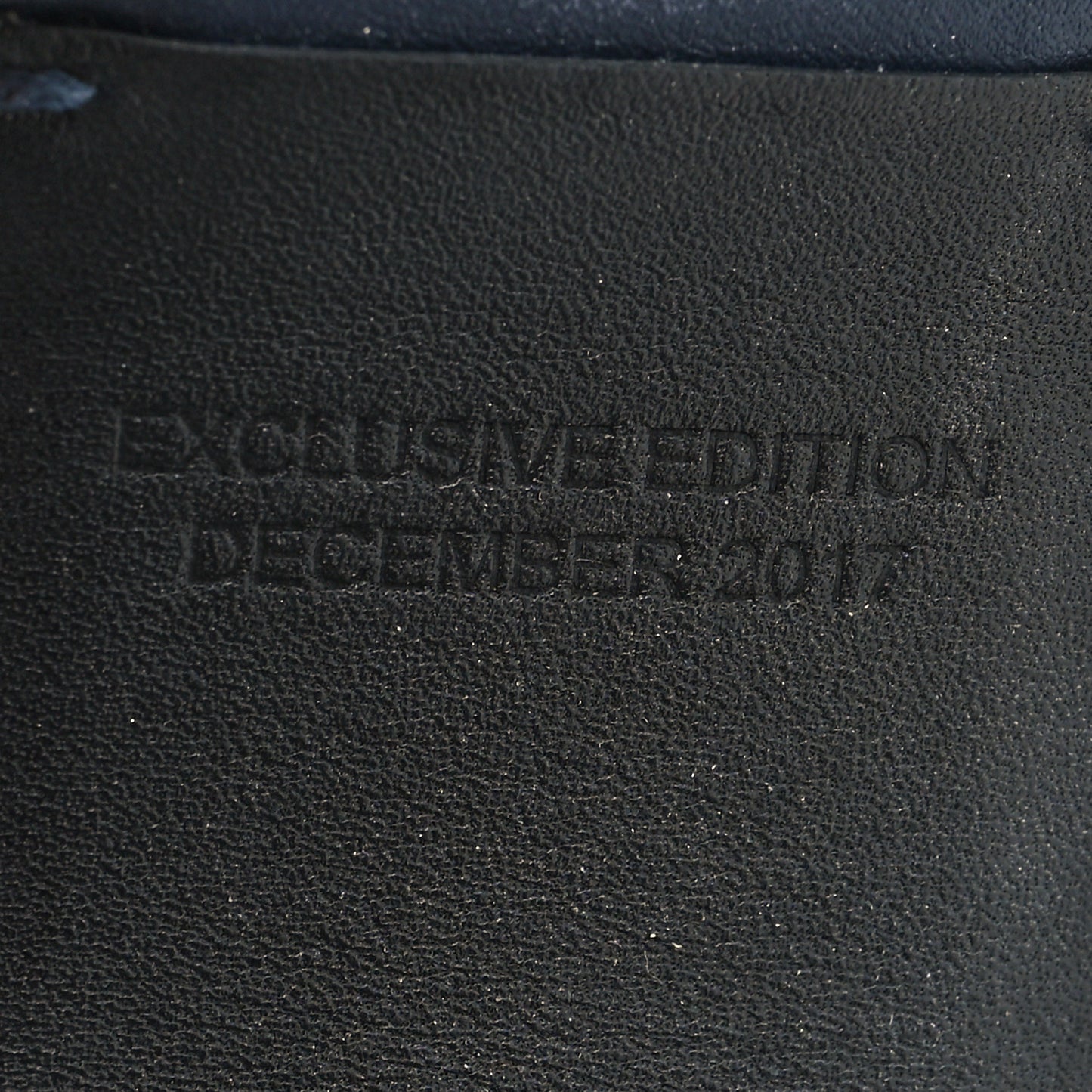 Calfskin CC Wide Cuff S Navy