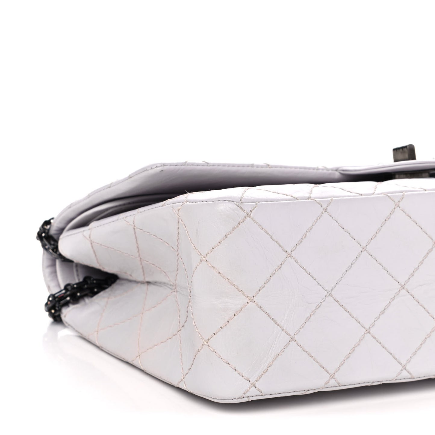 Aged Calfskin Quilted 2.55 Reissue 226 Flap Light Purple
