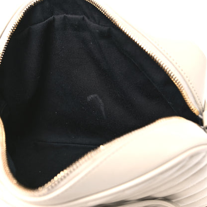 Saint Laurent Calfskin Matelasse Monogram Lou Camera Bag Crema Soft 5 of 10