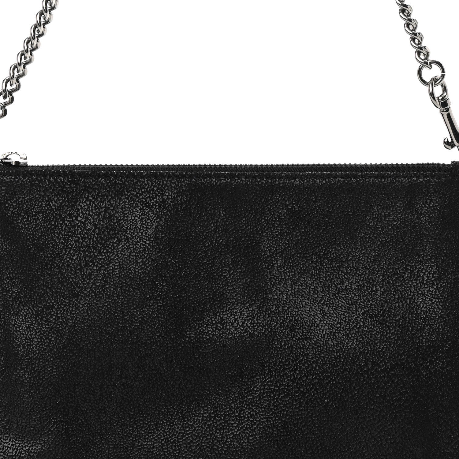 Stella McCartney Shaggy Deer Falabella Clutch Black 8 of 11