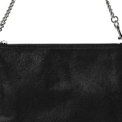 Stella McCartney Shaggy Deer Falabella Clutch Black 8 of 11