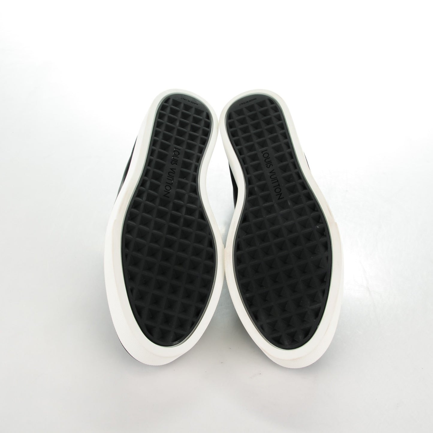 Alligator Patent Calfskin Catwalk Slip On 38 Black