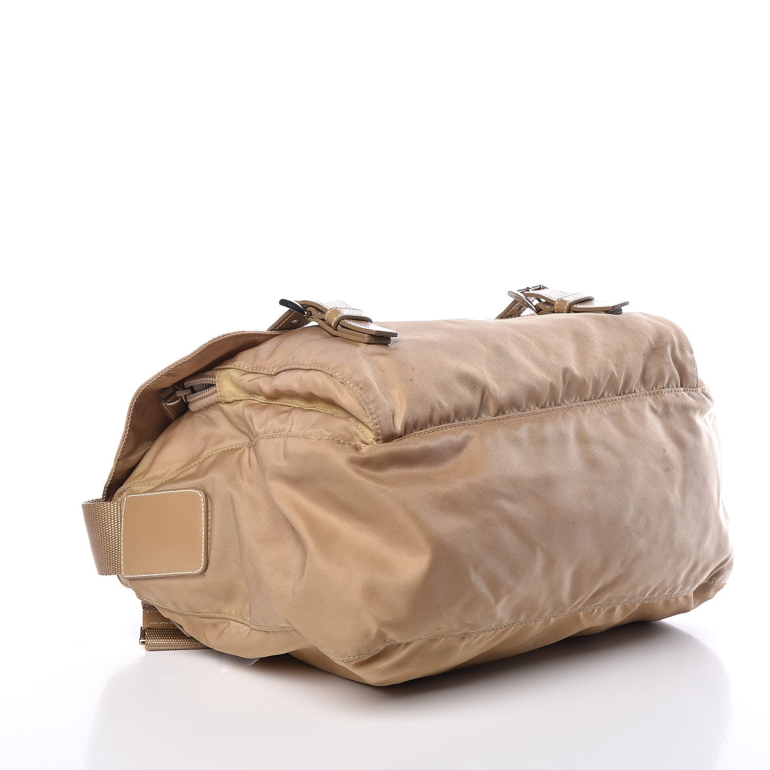Prada Tessuto Nylon Vela Messenger Bag Beige 4 of 16