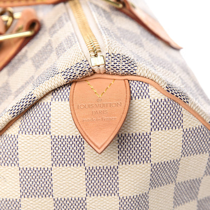 Louis Vuitton Damier Azur Speedy 30 6 of 10