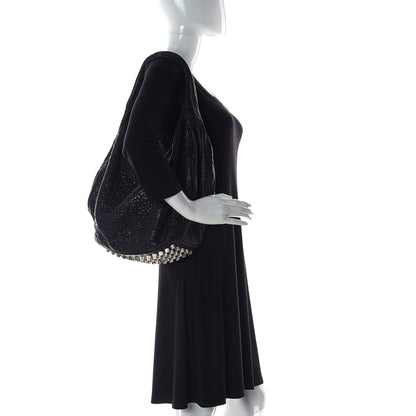Alexander Wang Pebbled Lambskin Morgan Hobo Black Silver Hardware 3 of 15