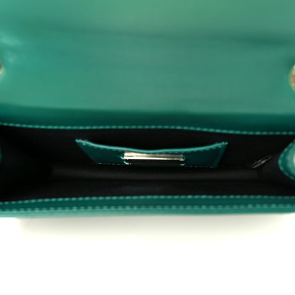 Bulgari Galuchat Calfskin Serpenti Forever Crossbody Bag Green 6 of 12