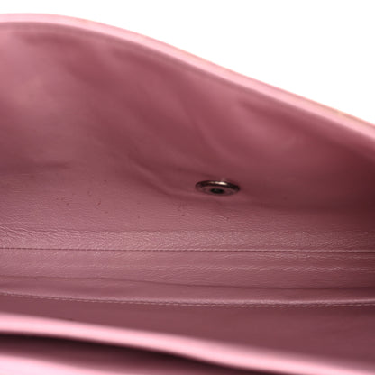 Chanel Caviar Quilted Clutch With Chain Flap Purple 5 of 16