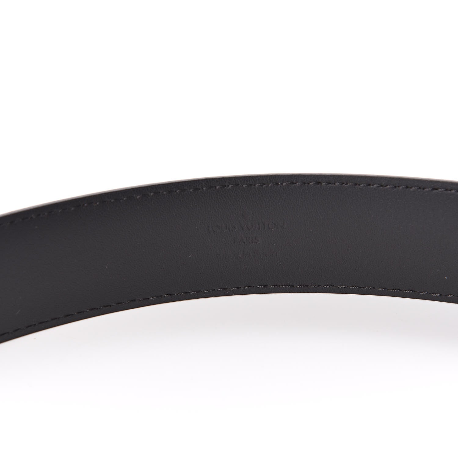 Louis Vuitton Calfskin Monogram Eclipse 40 mm LV Circle Belt 95 38 6 of 7