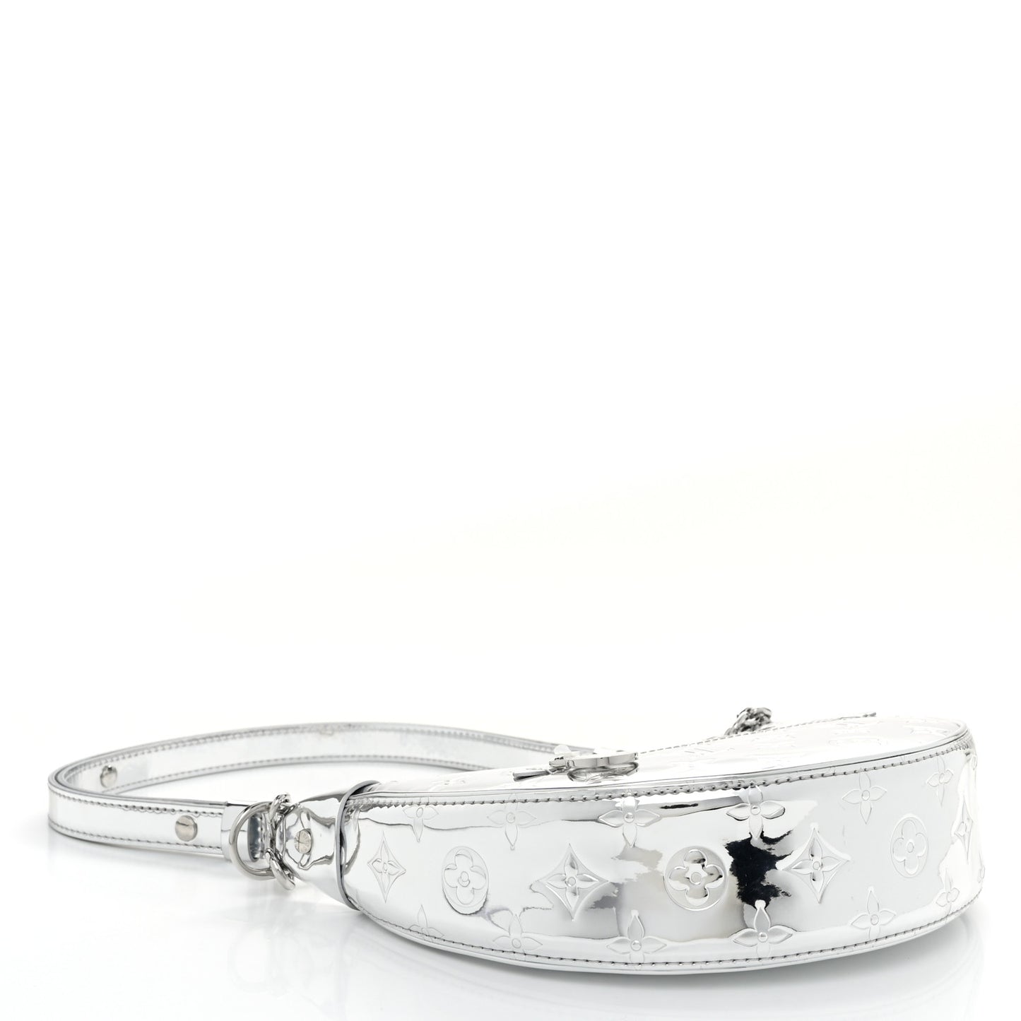 Monogram Miroir Loop PM Silver