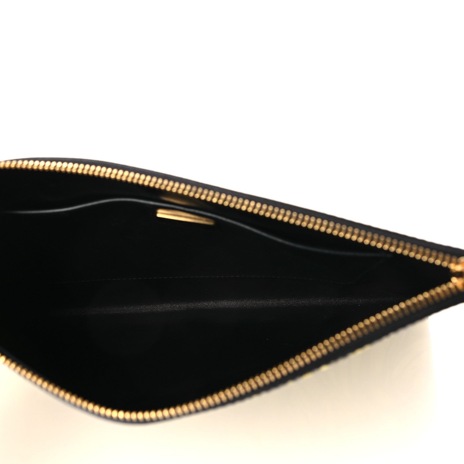 Prada Saffiano Banane Clutch Giallo 5 of 8