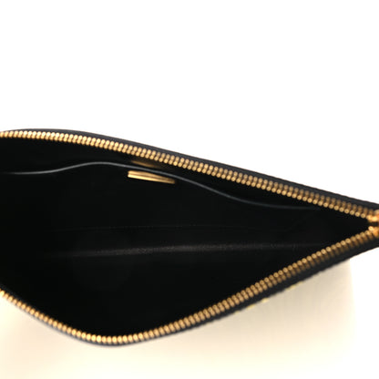 Prada Saffiano Banane Clutch Giallo 5 of 8