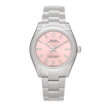 Rolex Stainless Steel 31mm Oyster Perpetual Watch Pink 277200 1 of 5