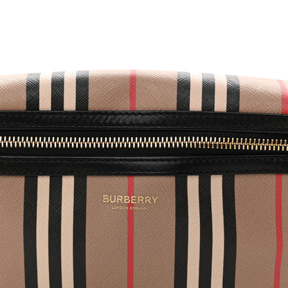Burberry E-Canvas Icon Stripe Sonny Bum Bag Archive Beige 6 of 9