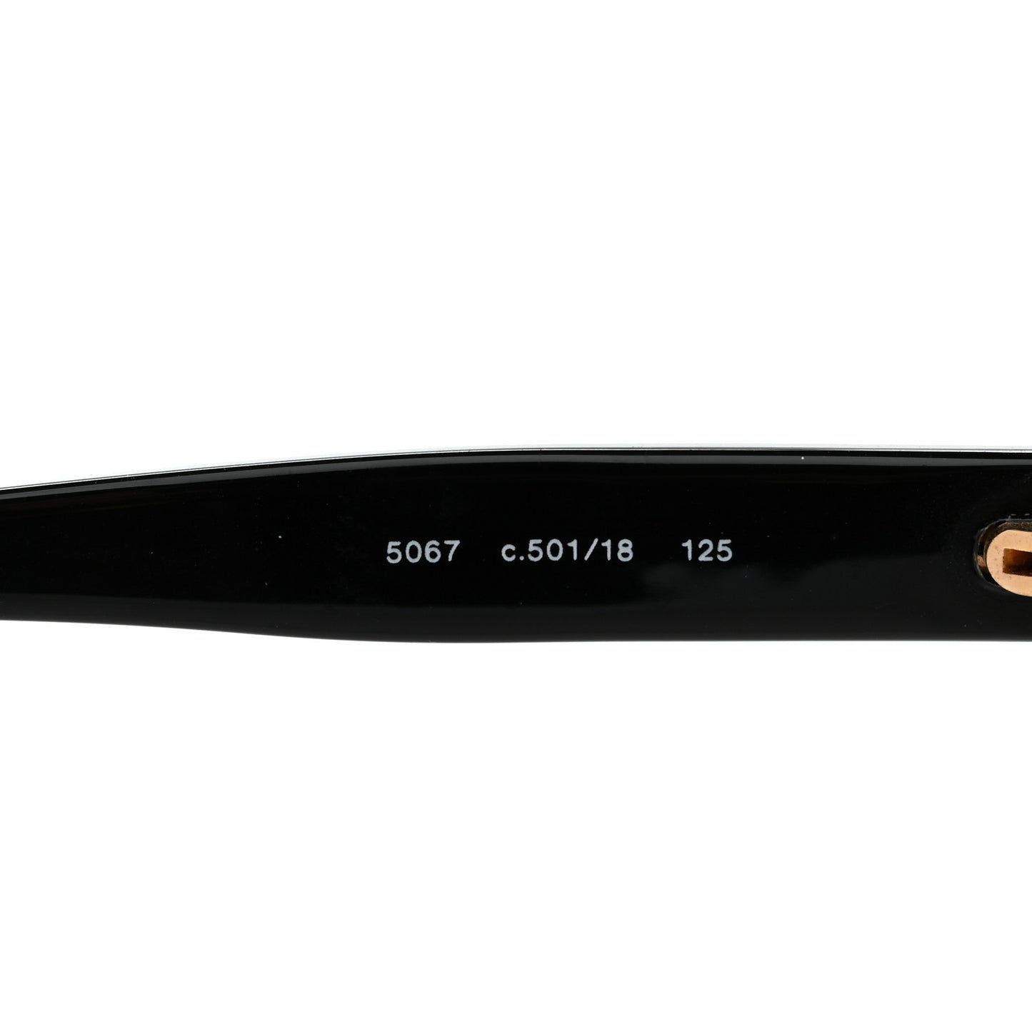 CC Logo Sunglasses 5067 Black