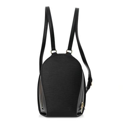 Louis Vuitton Epi Mabillon Backpack Black 1 of 13