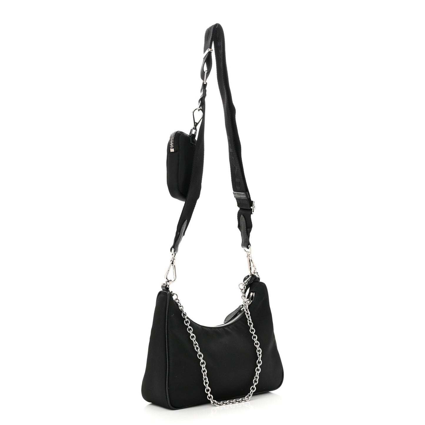 Nylon Re-Edition 2005 Shoulder Bag Black