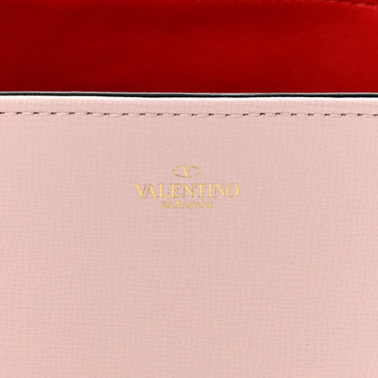 Valentino Garavani Textured Calfskin Stud Sign Shoulder Bag Rose Quartz 6 of 10