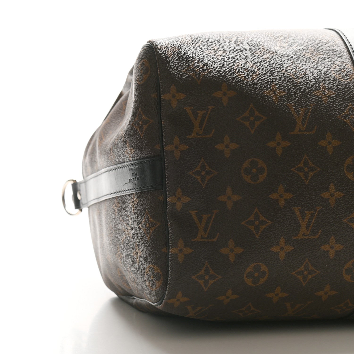 Louis Vuitton Monogram Macassar Keepall Bandouliere 45 8 of 9