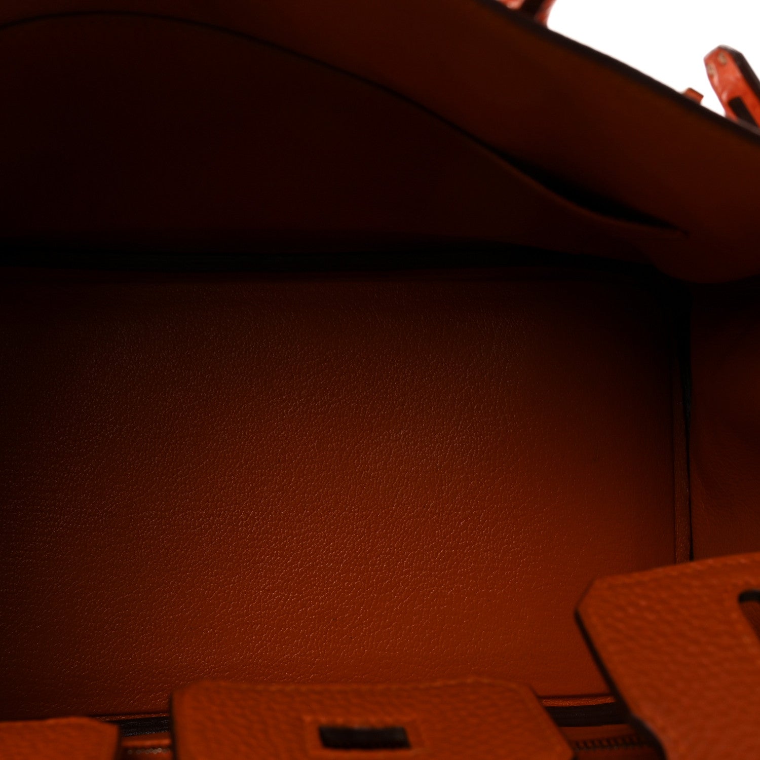 Hermes Togo Birkin 25 Orange 5 of 9