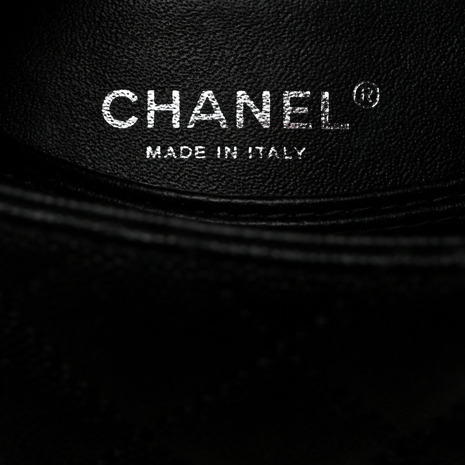 Chanel Caviar Lizard Quilted Mini Coco Handle Flap Black 6 of 10
