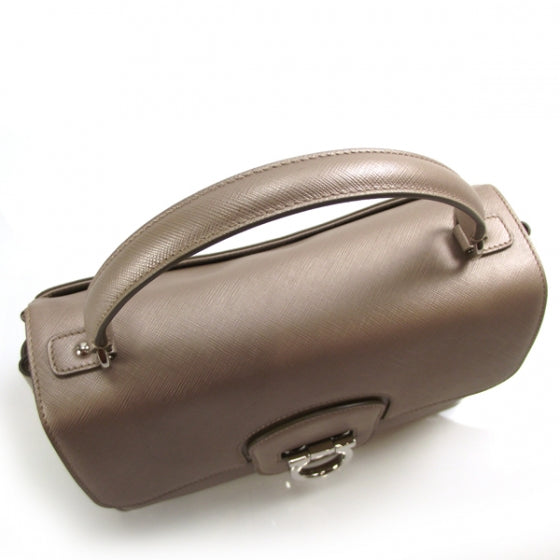 SALVATOREFERRAGAMOSaffianoGanciniTopHandleBag