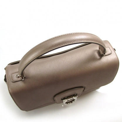 FASHIONPHILE SALVATOREFERRAGAMOSaffianoGanciniTopHandleBag 5 of 9