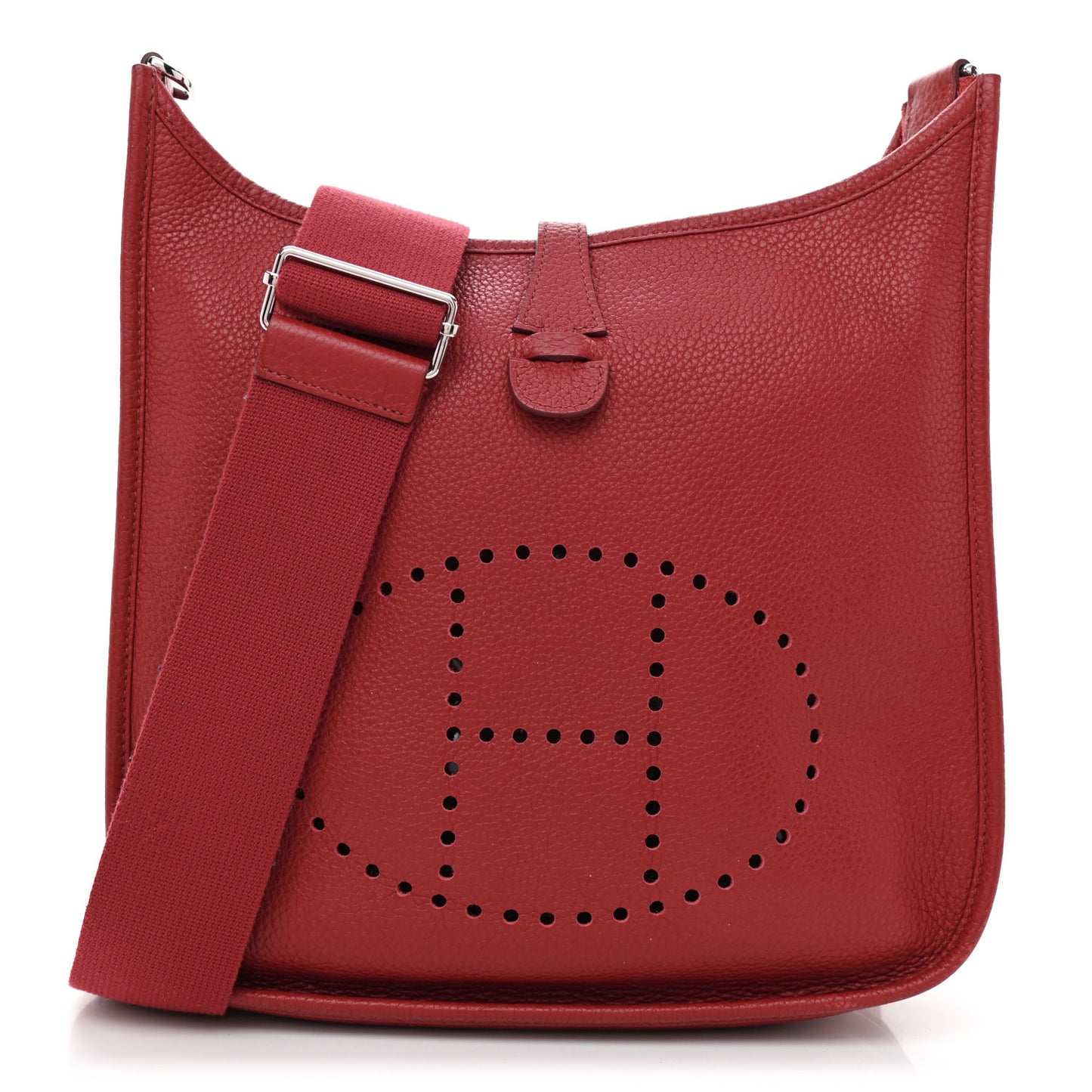 Taurillon Clemence Evelyne III PM Rouge Casaque