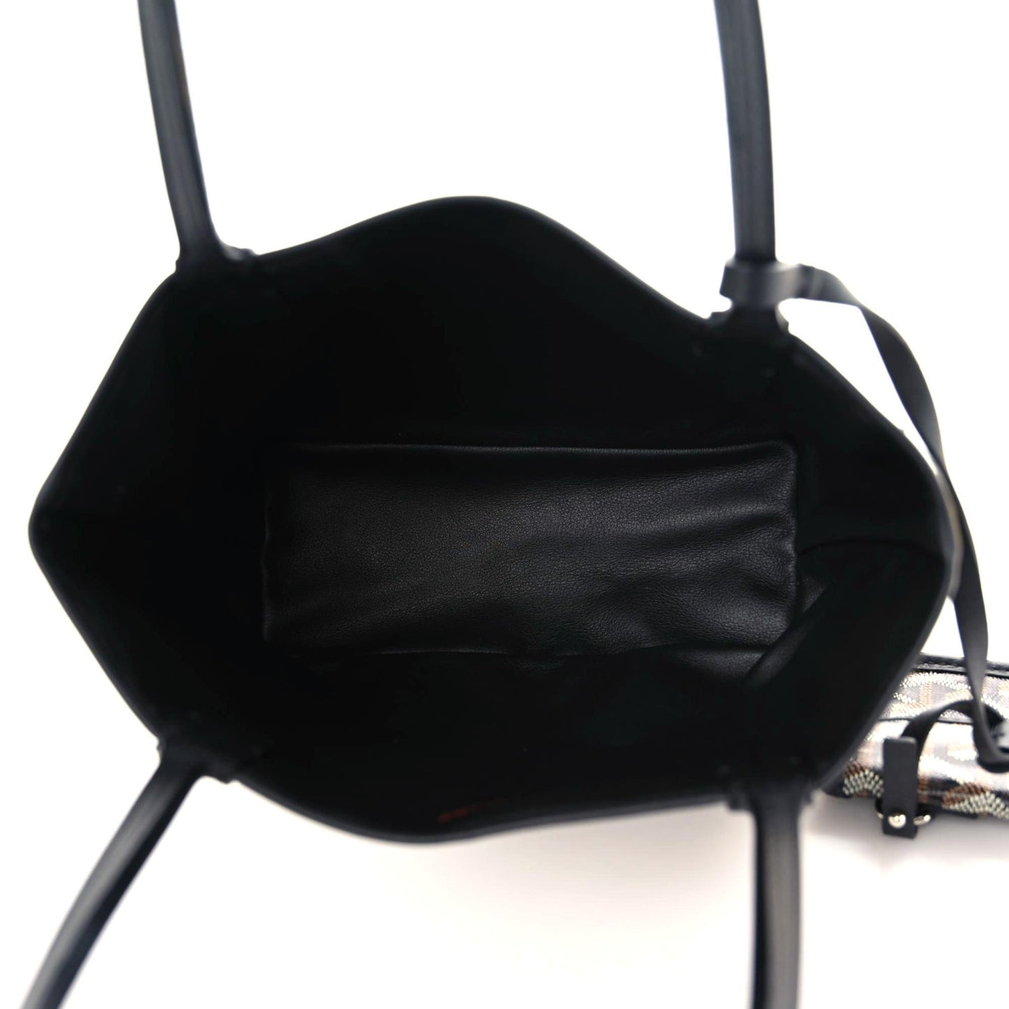 Goyardine Reversible Mini Anjou Black