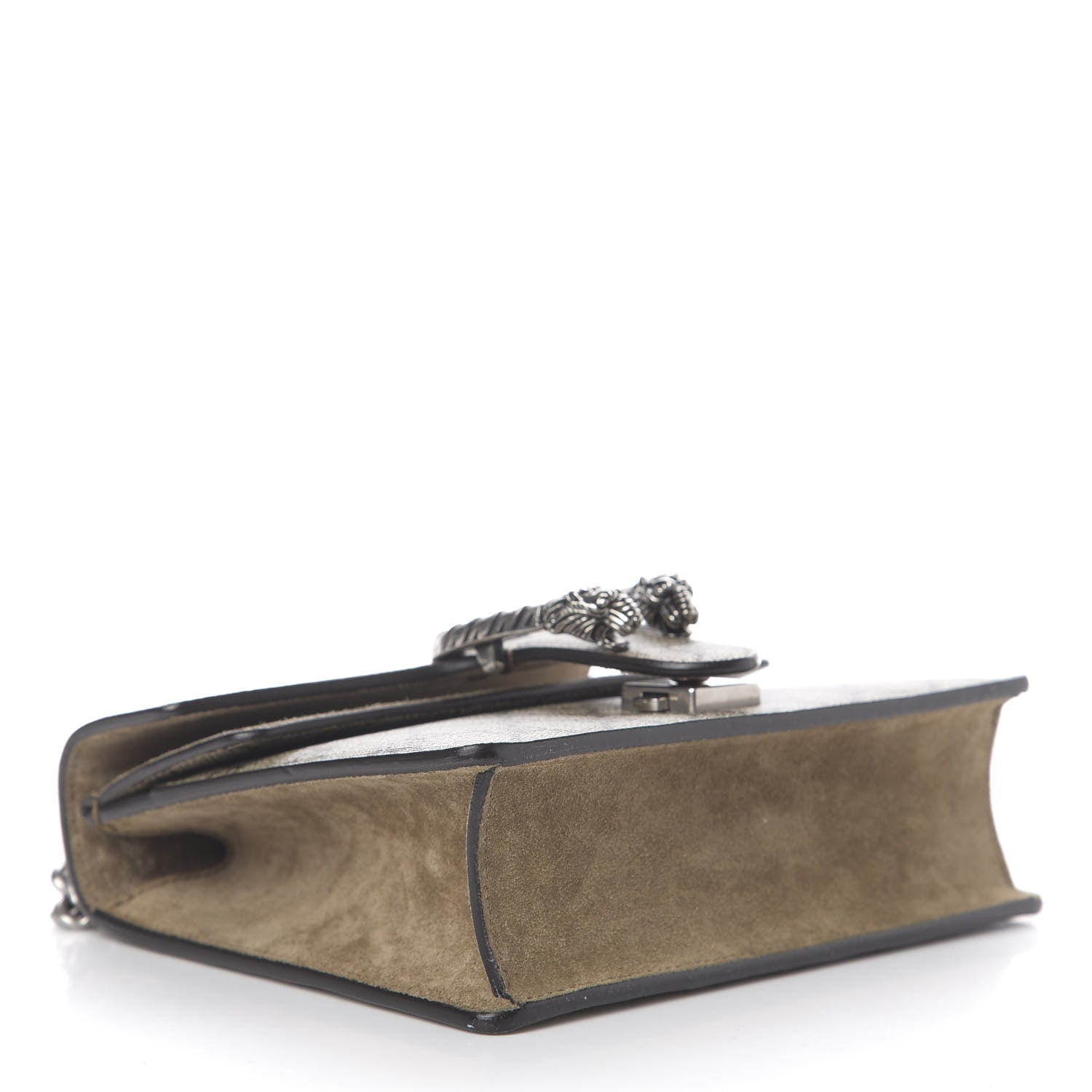 Gucci GG Supreme Monogram Mini Dionysus Shoulder Bag Taupe 3 of 10