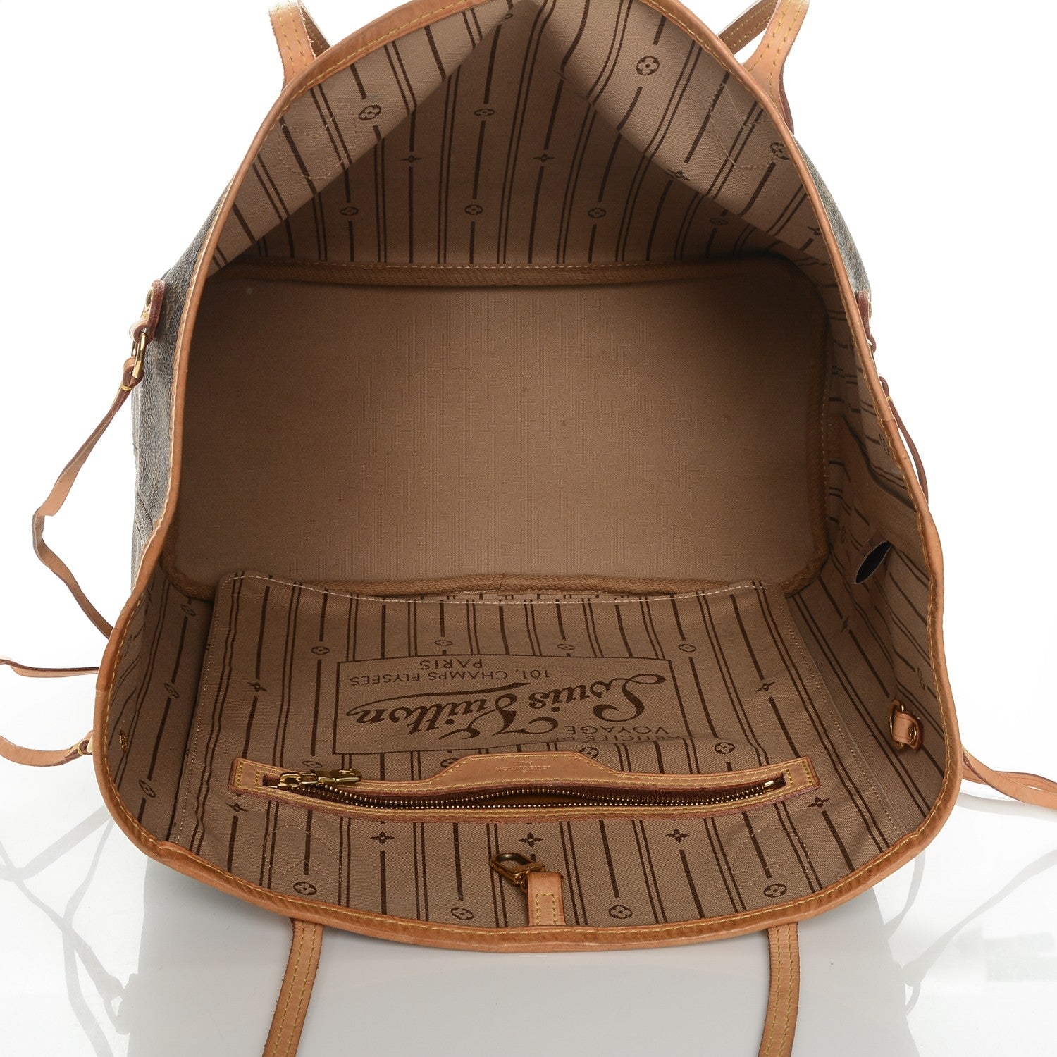 Louis Vuitton Monogram Neverfull MM 5 of 8