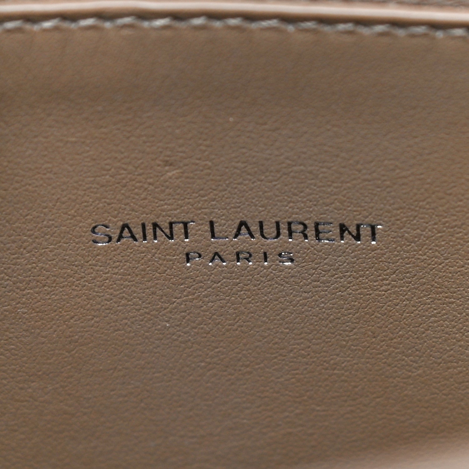Saint Laurent Grained Calfskin Small Sac De Jour Taupe 6 of 14