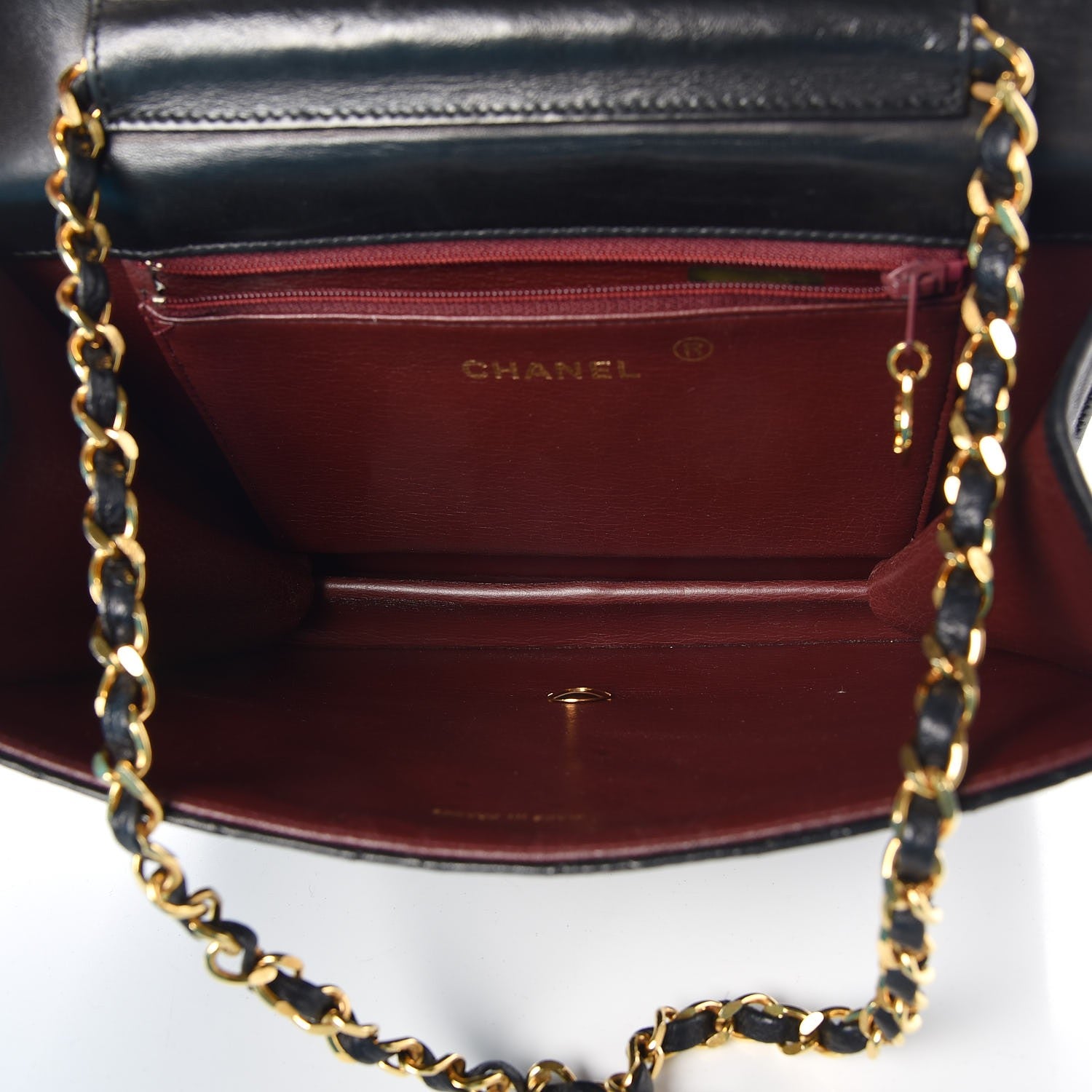 Chanel Lambskin Quilted Small Single Flap Black 5 of 10