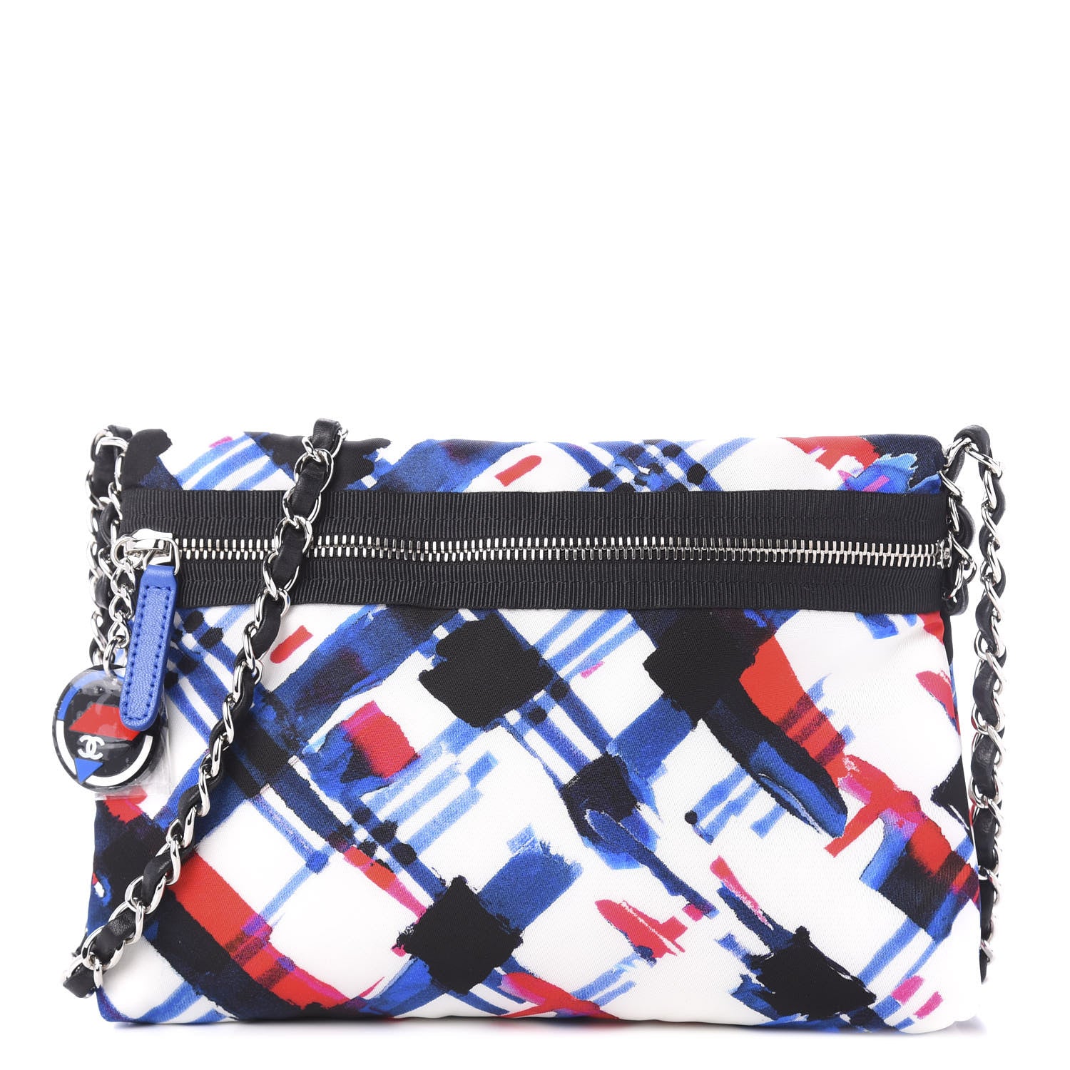 Chanel Canvas Printed Airline Crossbody Bag Multicolor 1 of 10