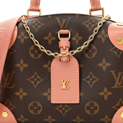 Louis Vuitton Monogram Petite Malle Souple Peach 7 of 9
