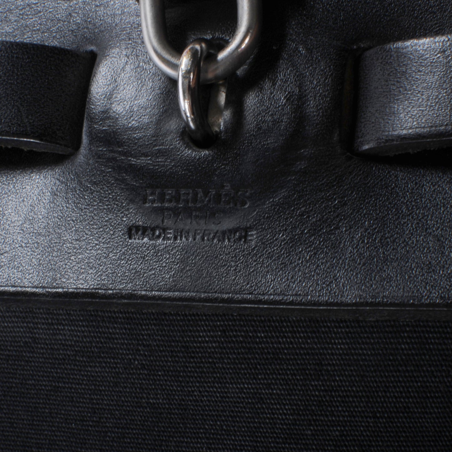 Toile Vache Calfskin Herbag 39 MM Black