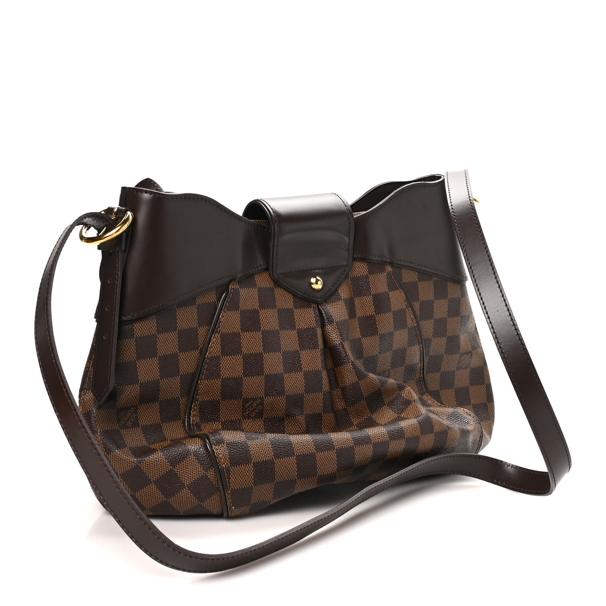 Louis Vuitton Damier Ebene Sistina MM 3 of 9