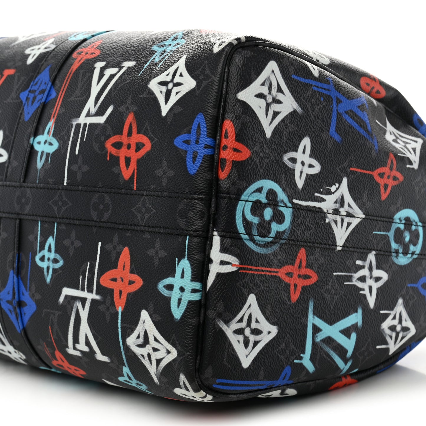 Monogram Eclipse LV Graffiti Keepall Bandouliere 50 Multicolor