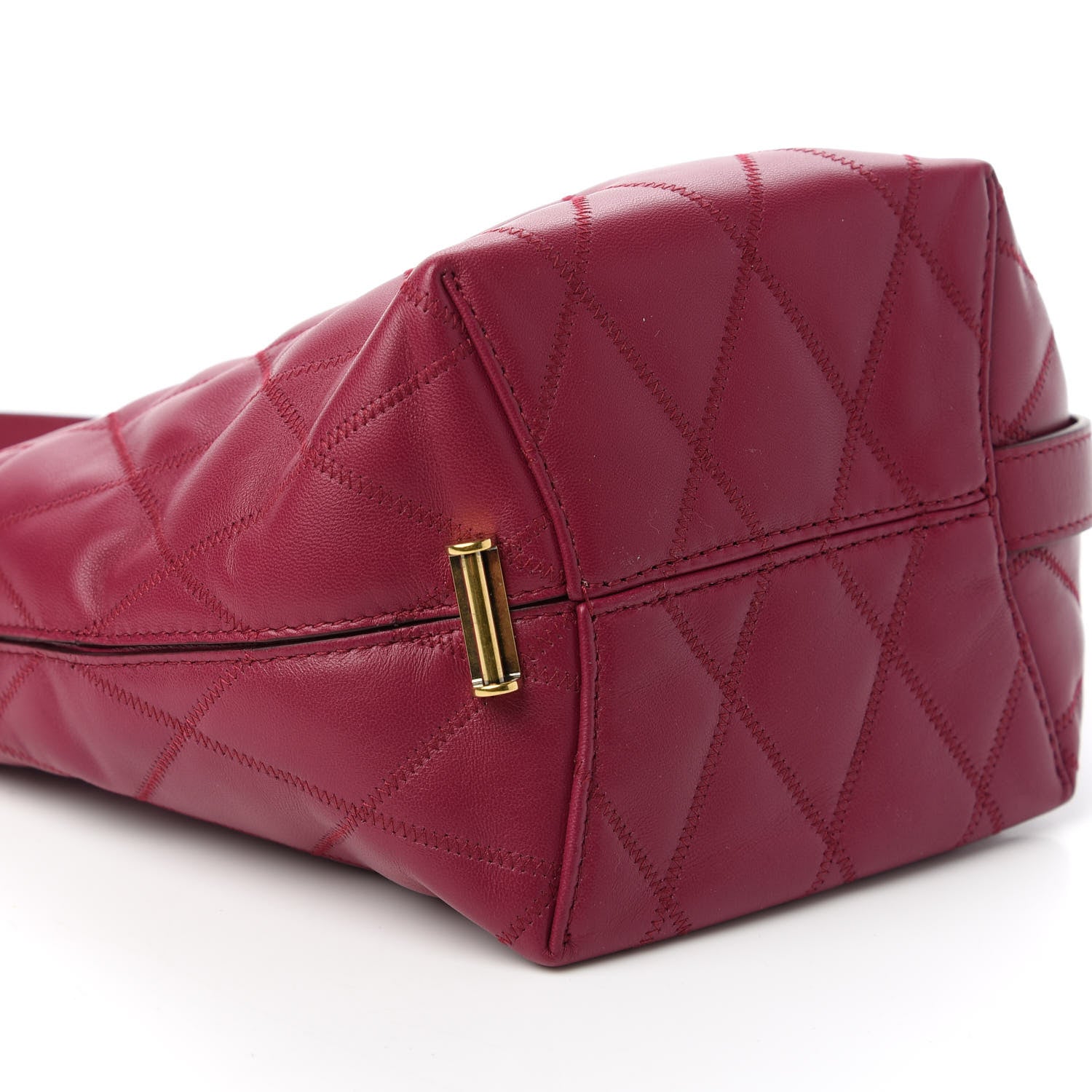 Givenchy Lambskin Quilted Mini GV Bucket Bag Orchid Purple 6 of 10